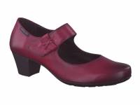 Chaussure mephisto bottines modele madisson rouge carmin
