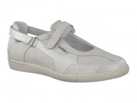 Chaussure mobils sandales modele hubrina blanc